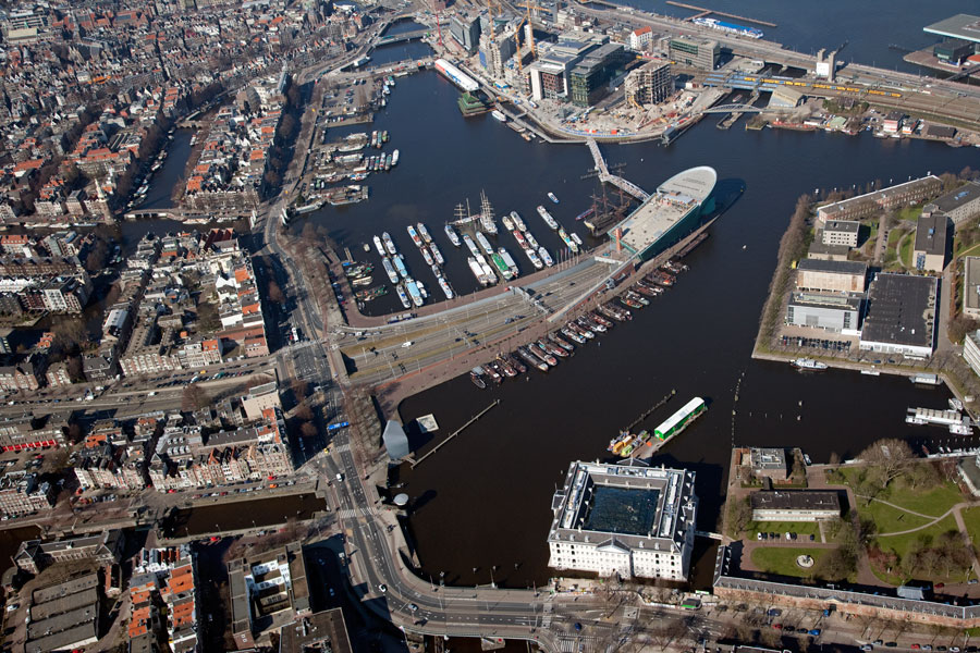 Luchtfoto's amsterdam